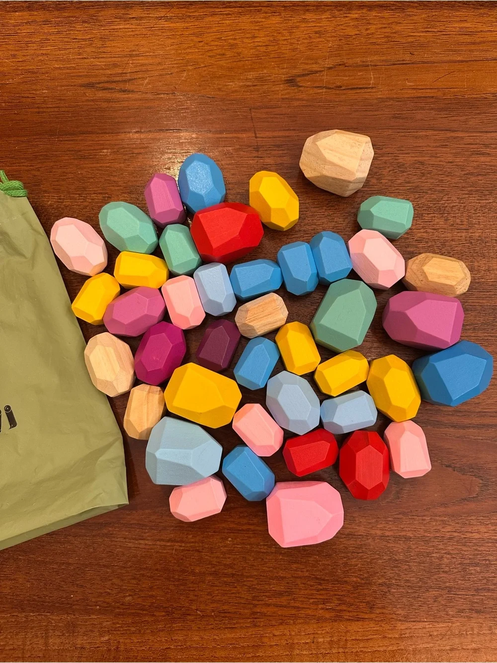 N/A multicolor wooden